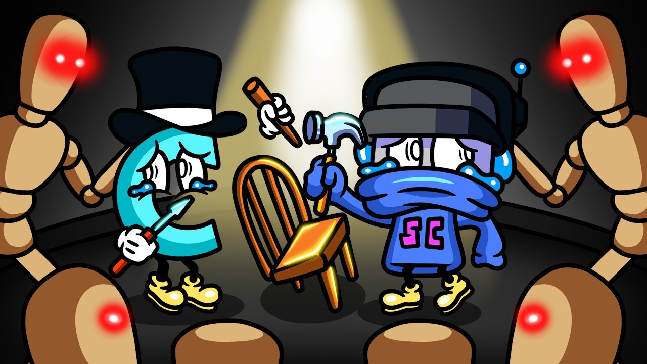 Ctop's original YouTube thumbnail for Evil Mannequins Hunt us While We Build IKEA Furniture!